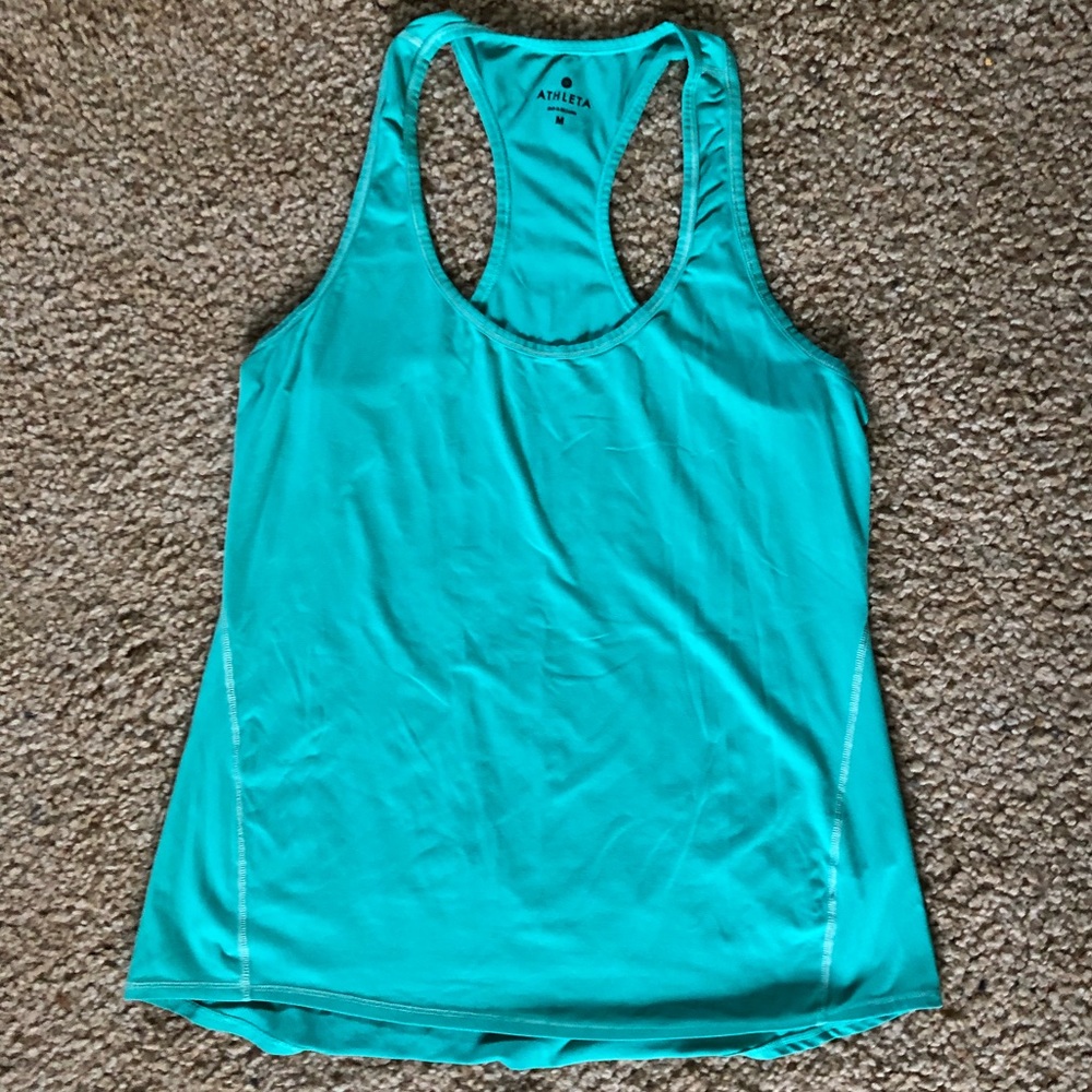 Athleta Chi Tank Top in Teal